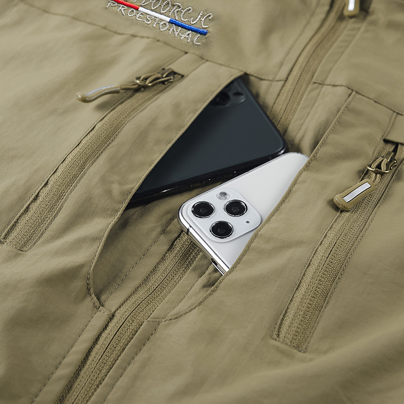 メンズ写真撮影用ベスト、アウトドアウェア、夏用、ジッパー付き - Camping Outdoor Clothing のレビューと価格