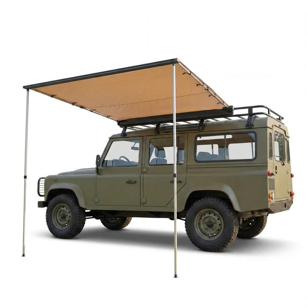SUVトラックバン用ルーフラックオーニング - 格納式サイド - Outdoor Camping Awning のレビューと価格