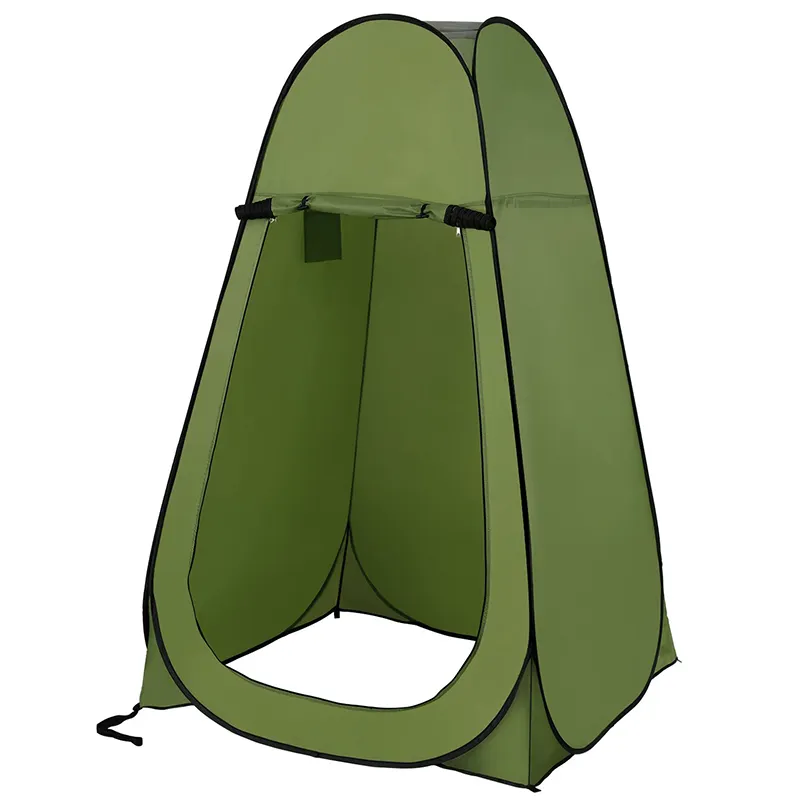 携帯用防水ポップアップ更衣所・シャワールームテント 迷彩柄  - Portable Camp Toilet のレビューと価格