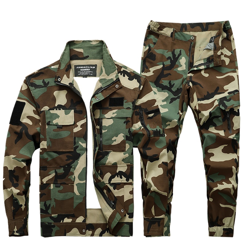 マルチポケットカモフラージュ衣類セット,作業服,アウトドア, - Camping Outdoor Clothing のレビューと価格
