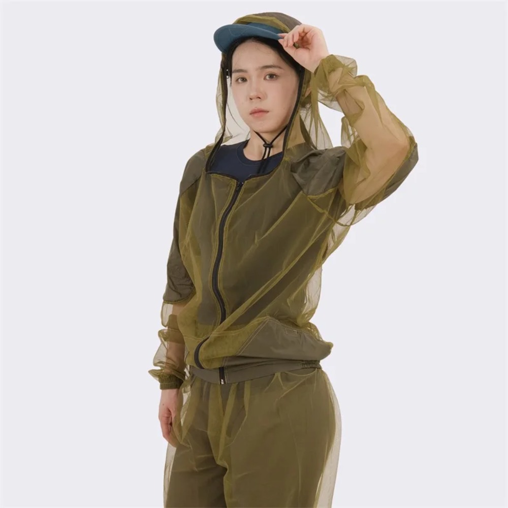 屋外キャンプ通気性メッシュ防蚊服ハイキングアドベンチャー防虫 - Camping Outdoor Clothing のレビューと価格