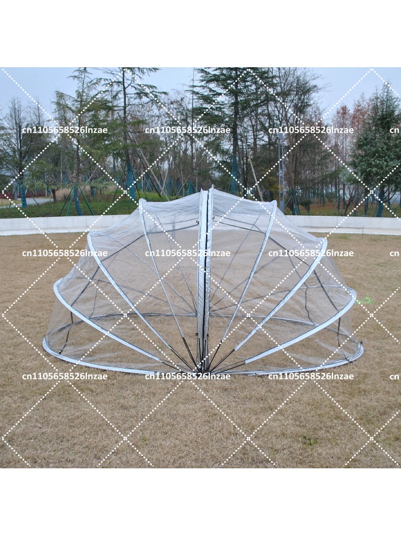 耐久性のある8人用透明ドームテント、冬の屋外キャンプや星空観 - Outdoor Camping Dome のレビューと価格