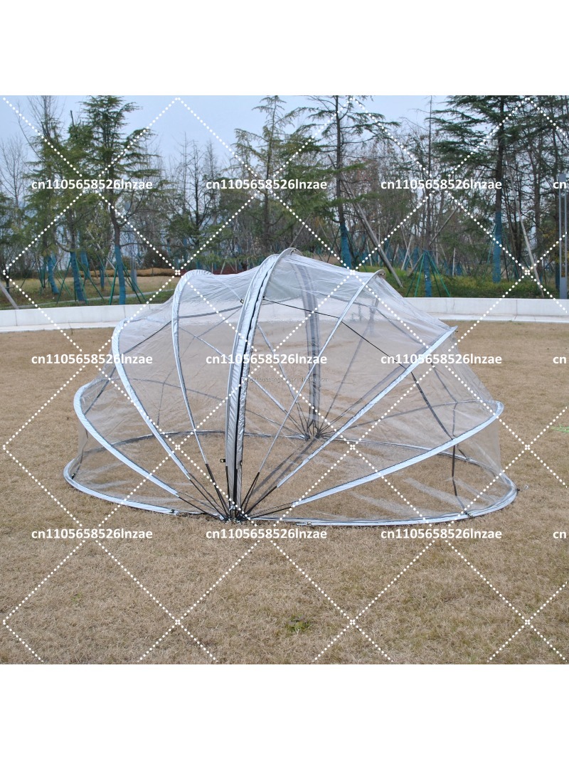 耐久性のある8人用透明ドームテント、冬の屋外キャンプや星空観 - Outdoor Camping Dome のレビューと価格