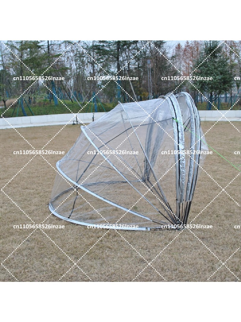 耐久性のある8人用透明ドームテント、冬の屋外キャンプや星空観 - Outdoor Camping Dome のレビューと価格